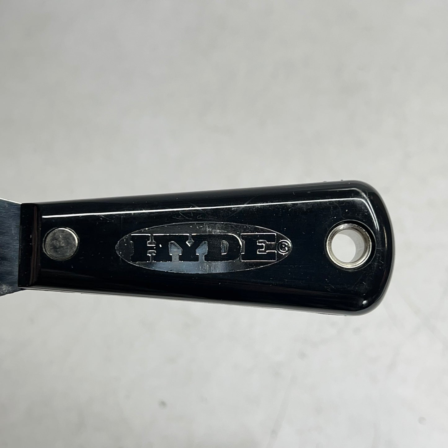 HYDE (2 PACK) Flexible Putty Knife High Carbon Steel Blade 2" Black/Silver 02250