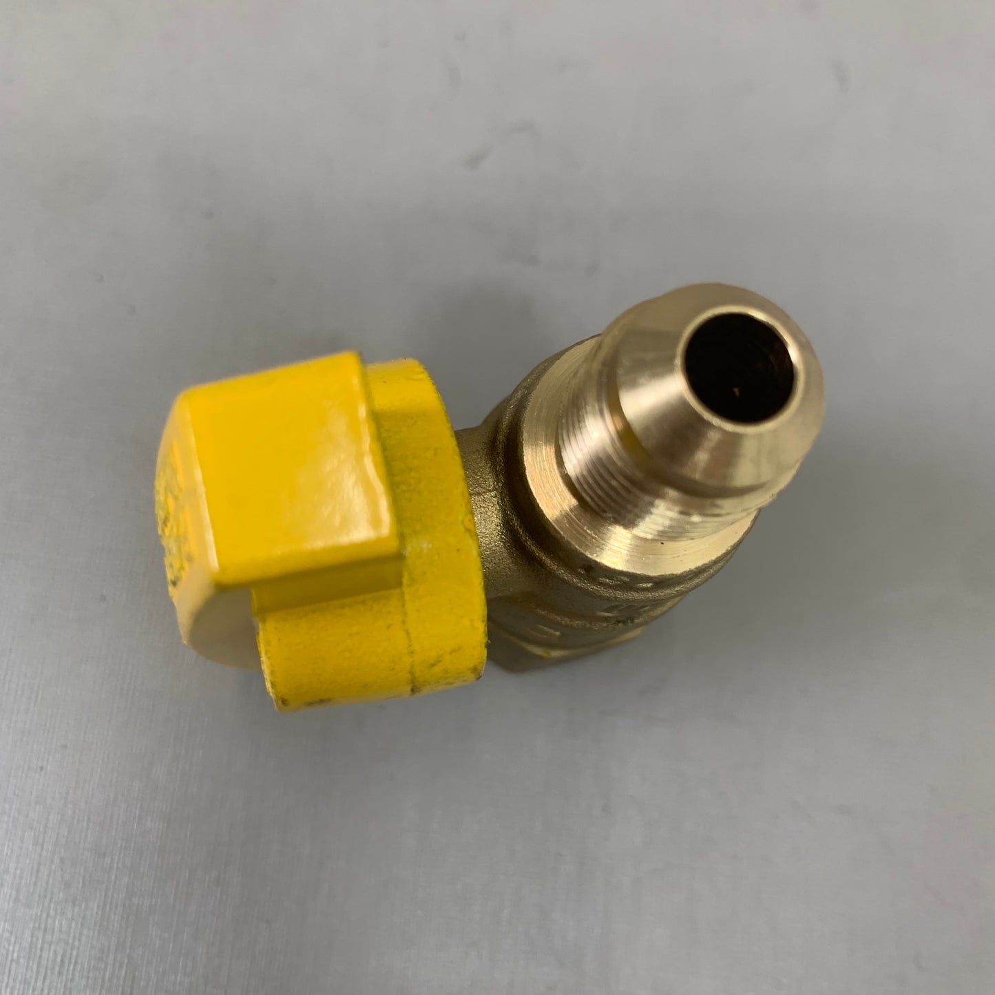 BRASSCRAFT (2 Pack) Gas Ball Valve 3/8" OD Flare x 1/2"F.I.P Gold/ Yellow TBV6-8