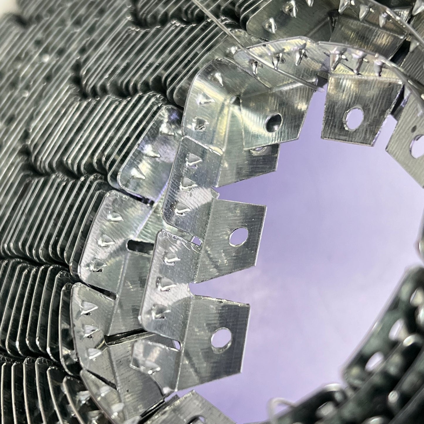 ZA@ Pli-Grip - Flex Trim Metal Tack Strip 65' Chrome TAC100M HVY