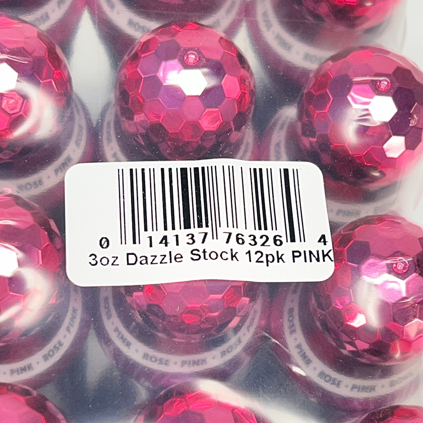 DAB O INK (12 PACK) Dazzle Shimmery Glitter Ink Bingo Dot Marker 80 Ml Pink A26