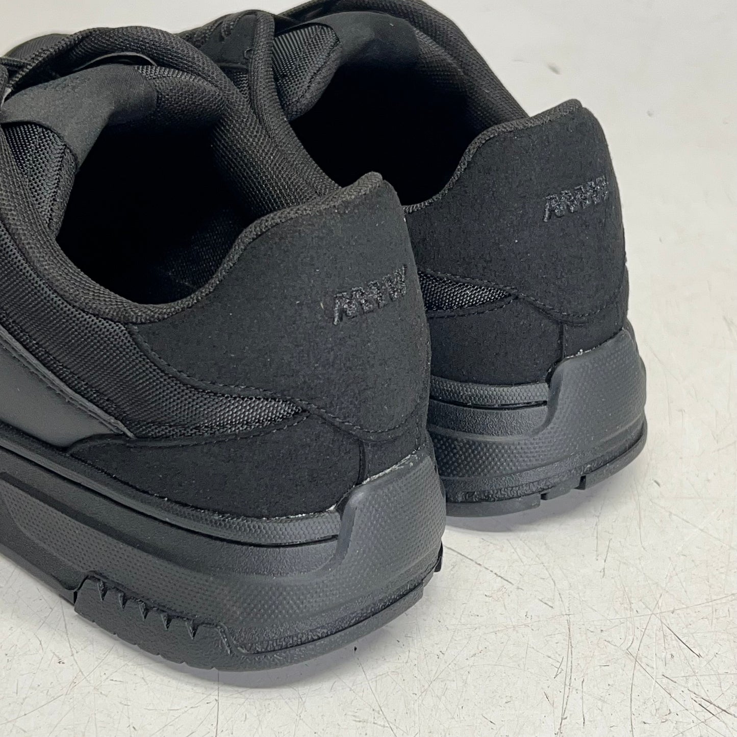 HUGO BOSS Shoe Lace Up Trainers W/ Monogram Detailing Men's US Sz 10 Black 6073904
