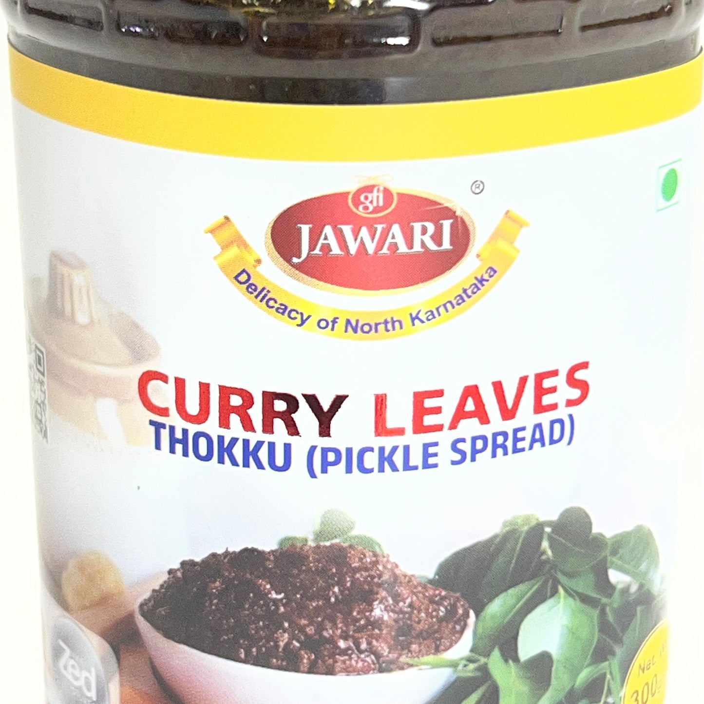 JAWARI (2 PACK) Curry Leaves Thokku 300 gr. BB 09/26