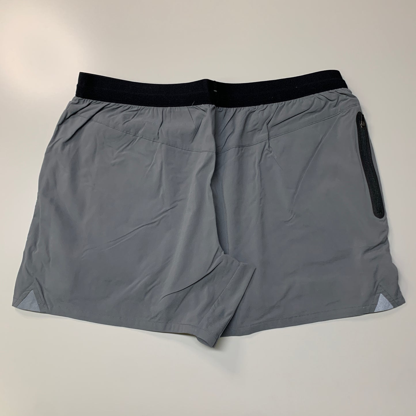 NATHAN Front Runner Shorts 5" Inseam Men's Charcoal Size Large NS70100-80003-L