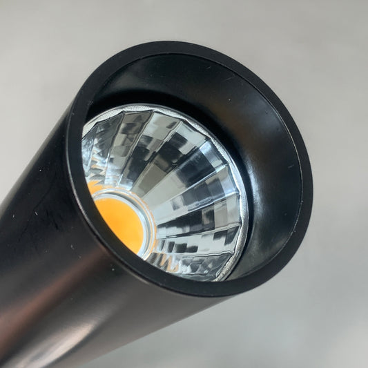 LINDSLEY Reed Surface Mount CorTen-ish Pendant Light 24" X 2.25" Dia. W/ Hatch LED Driver & Bulb (New Other)