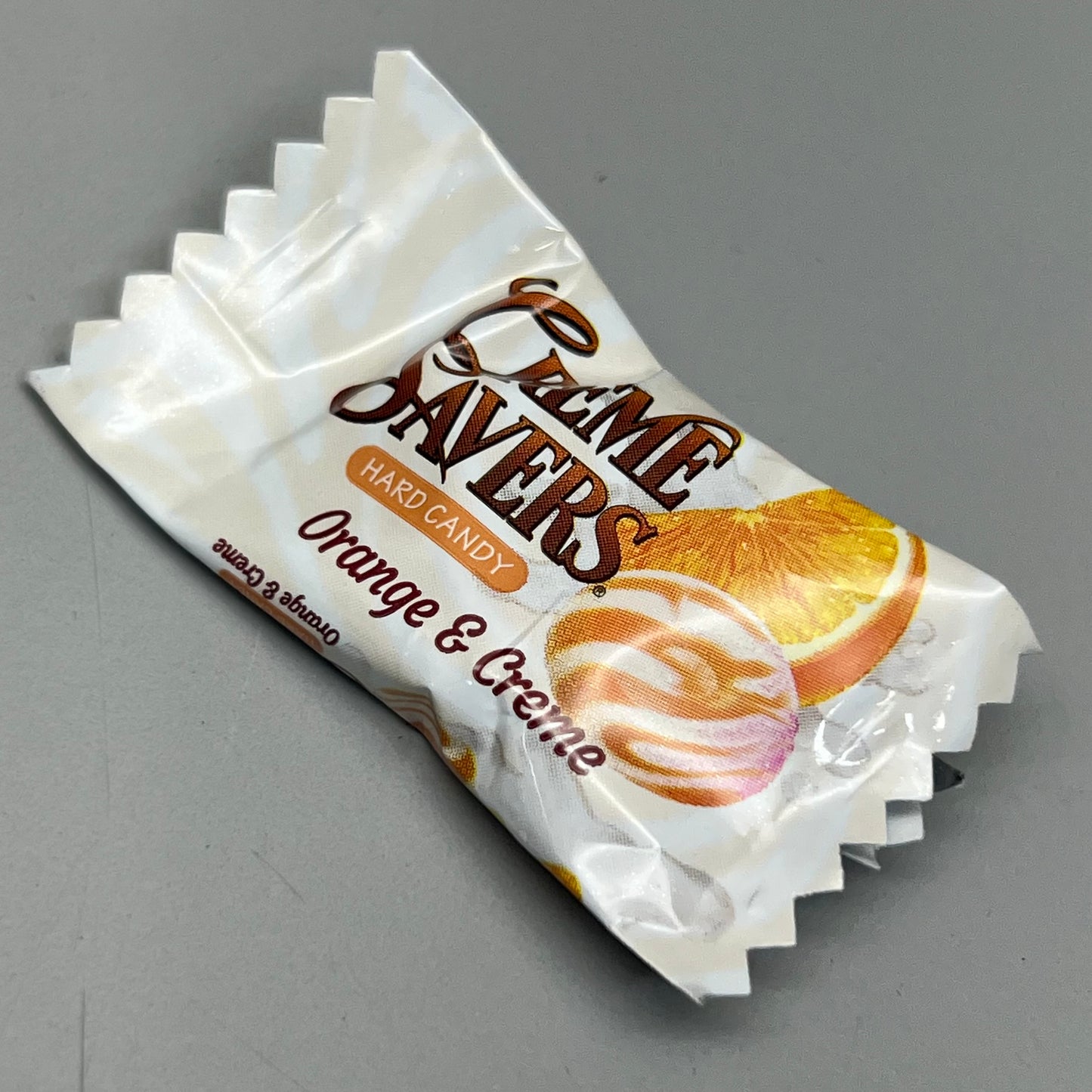 ZA@ CREME SAVERS (12 Bags) Orange & Creme Hard Candy 6.25 oz  BB 08/03/25