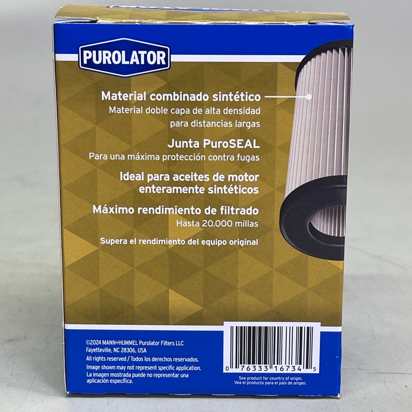 PUROLATOR (6 PACK) Maximum Protection Oil Filter 20000 Miles LX9972