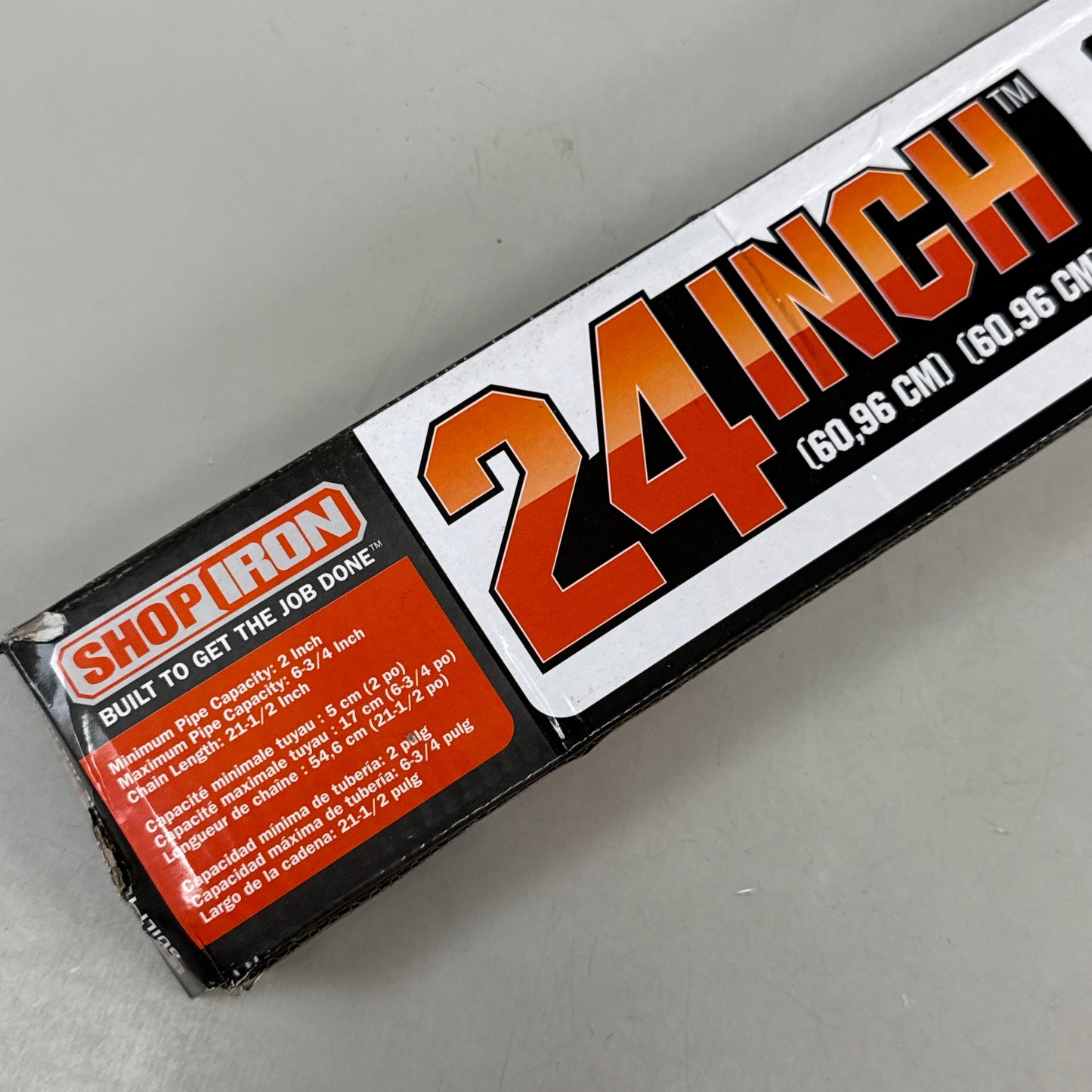 TITAN ShopIron Chain Wrench 24 Inch 21372