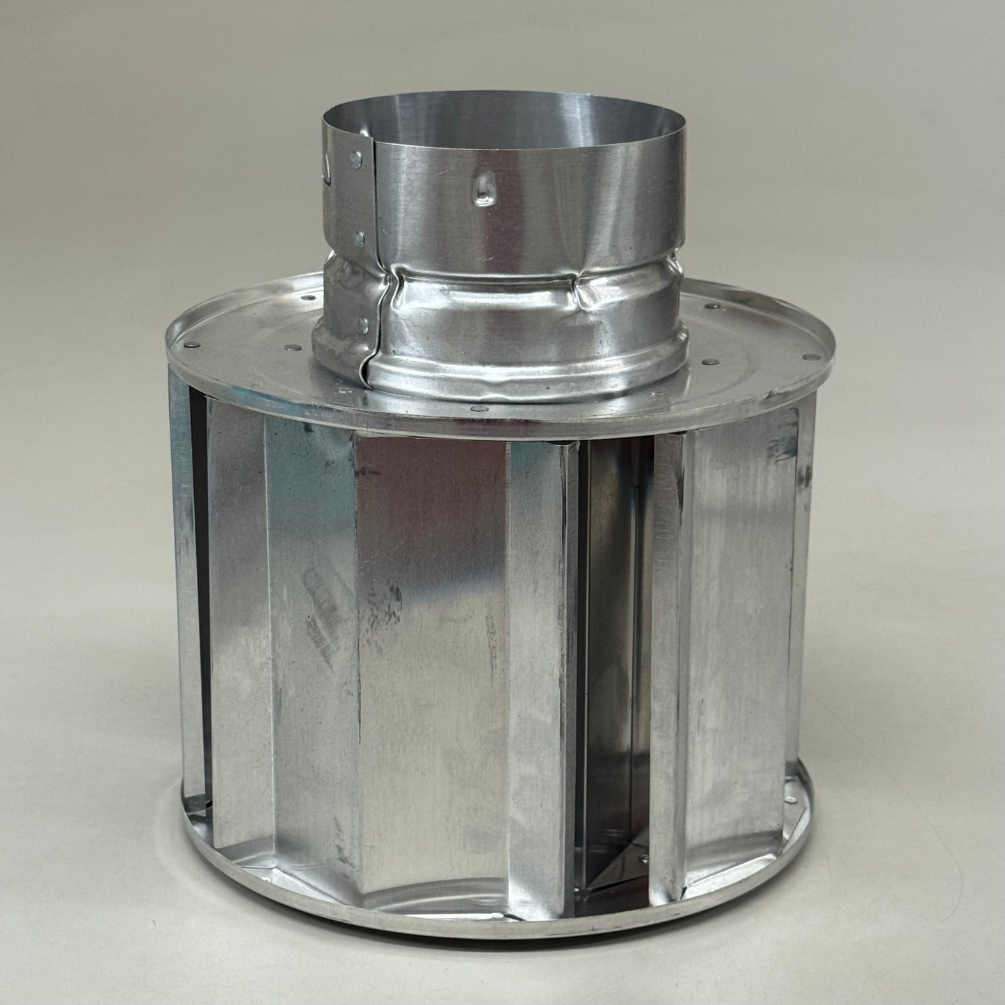 GAS FIRED PRODUCTS Sidewall Or Roof Vent For Infrared Tube Heaters 4.5" Vent Chrome (New Other- Slight Cosmetic Damage)