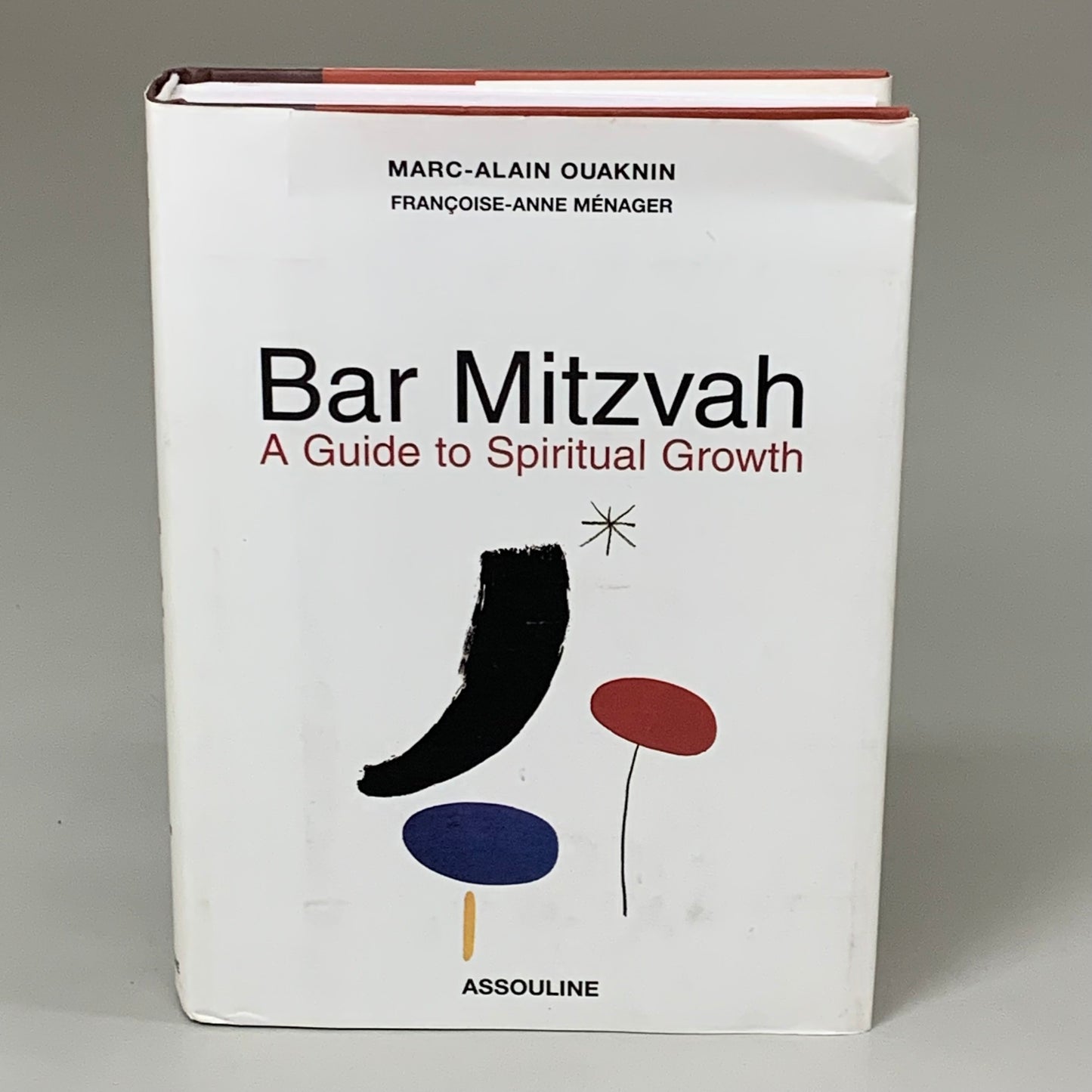 BAR MITZVAH A QUIDE TO SPIRTIAL GROWTH By: Assouline Marc-Alain Quaknin (Damaged)