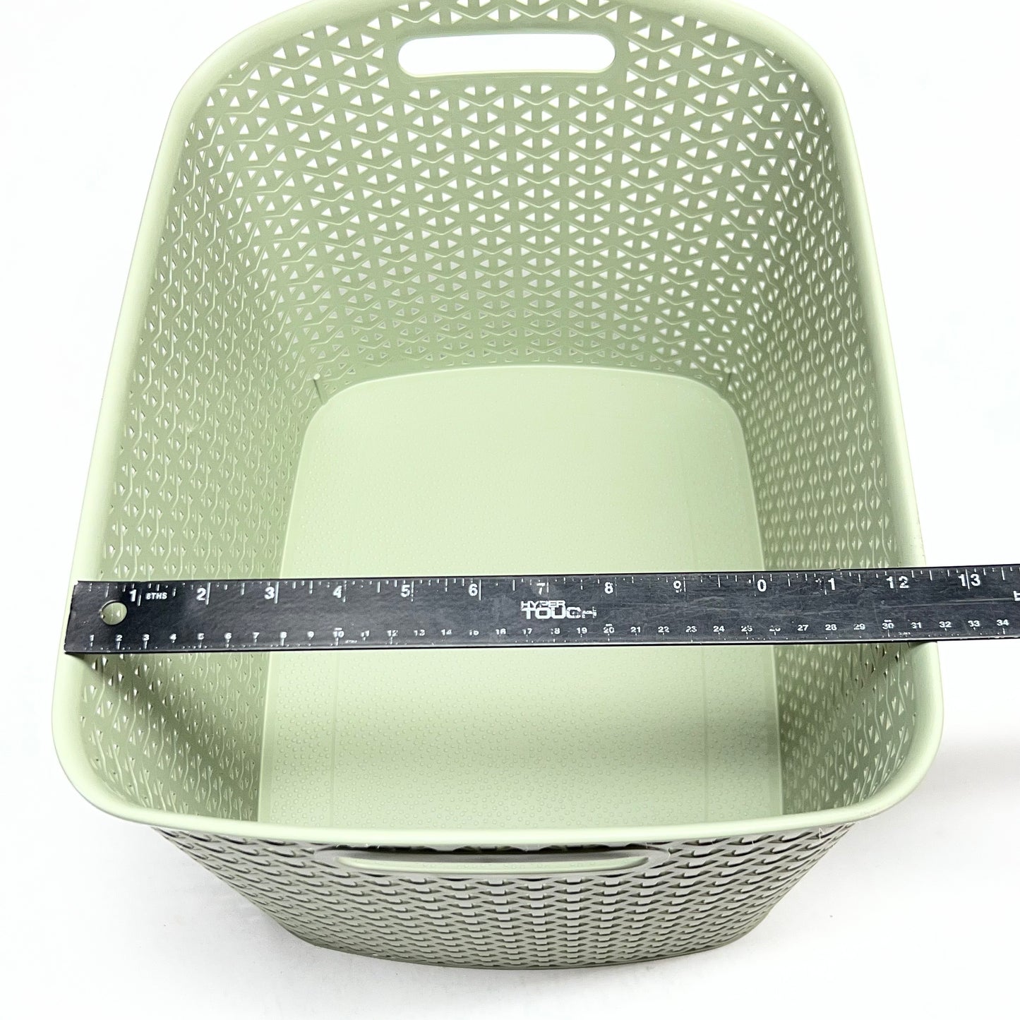 BRIGHTROOM (4 PACK) Storage Bin Medium Laurel Green Sz 16.5"L x 12"W x 10"H - 272747