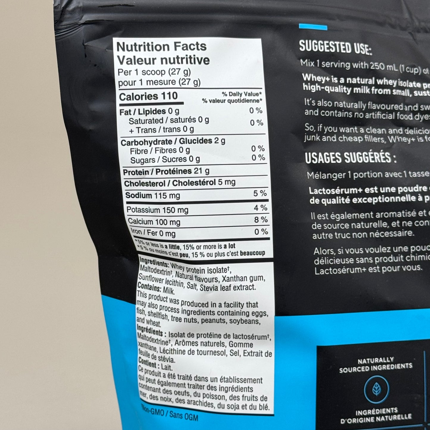 LEGION Whey+ French Vanilla Flavor Natural Ingredients 30 Serving 816g BB 01/26