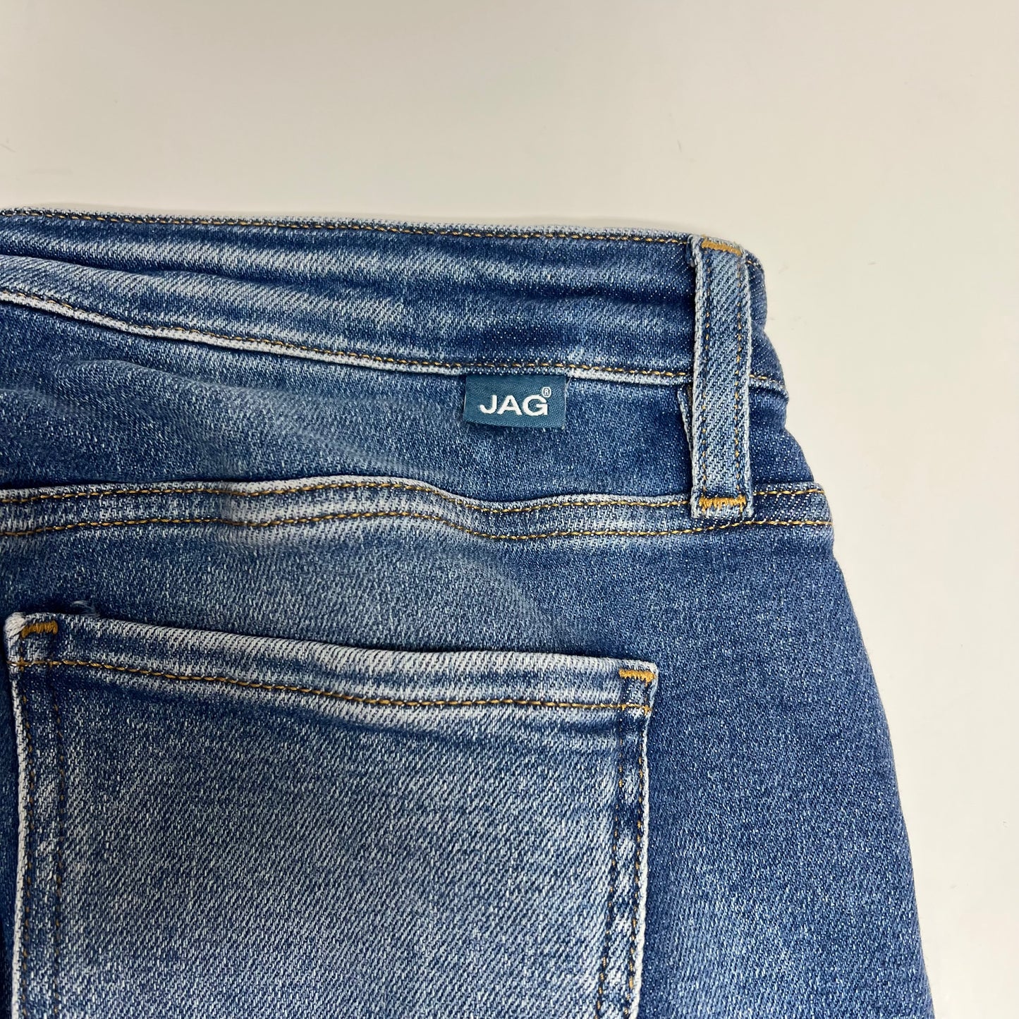 JAG Carter Girlfriend Jean Distressed Women's Sz 10/26 Light Wash J2874SAT307