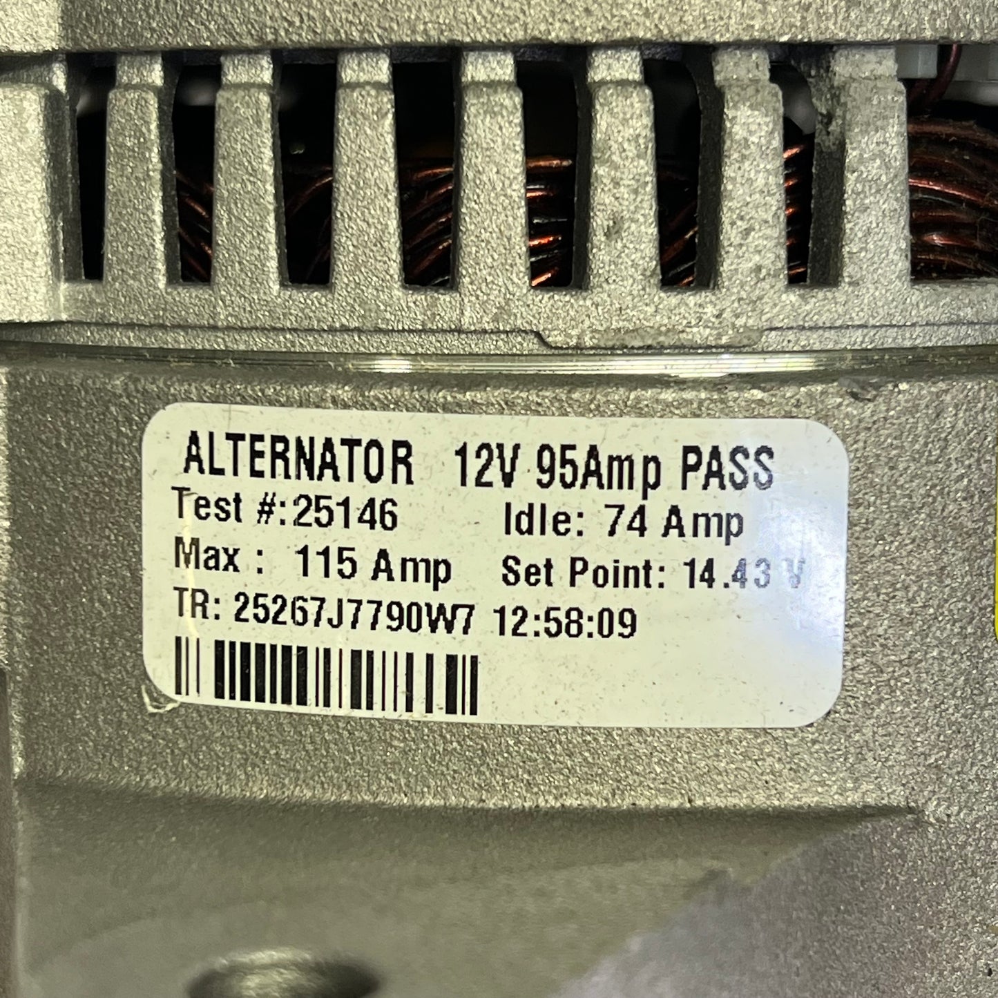 NAPA Remanufactured Alternator Standard 95 a for Ford, Hi-way & Stinar 2133128