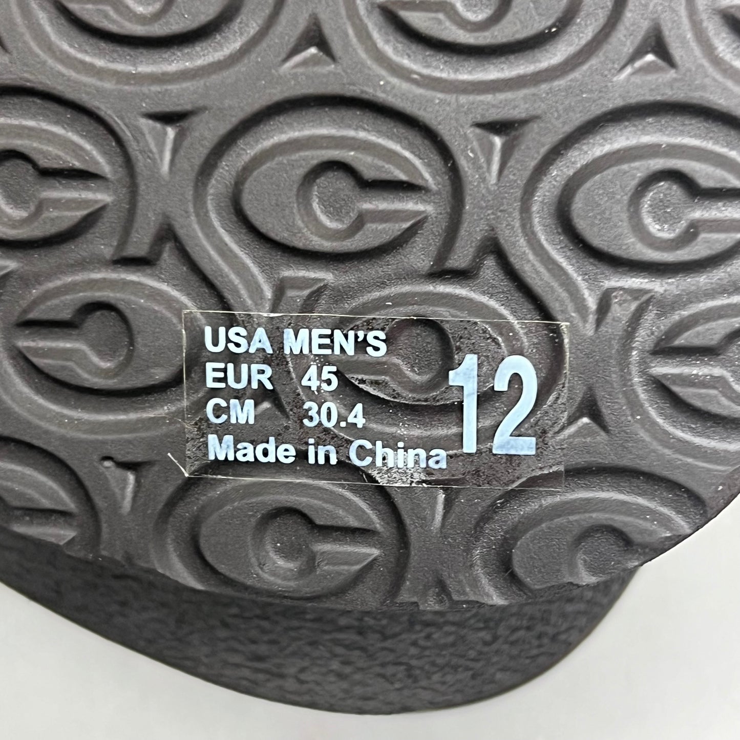 COBIAN Floater Sandals Synthetic Strap Men's Sz 12, EU 45 Mocha FLT18-203-12