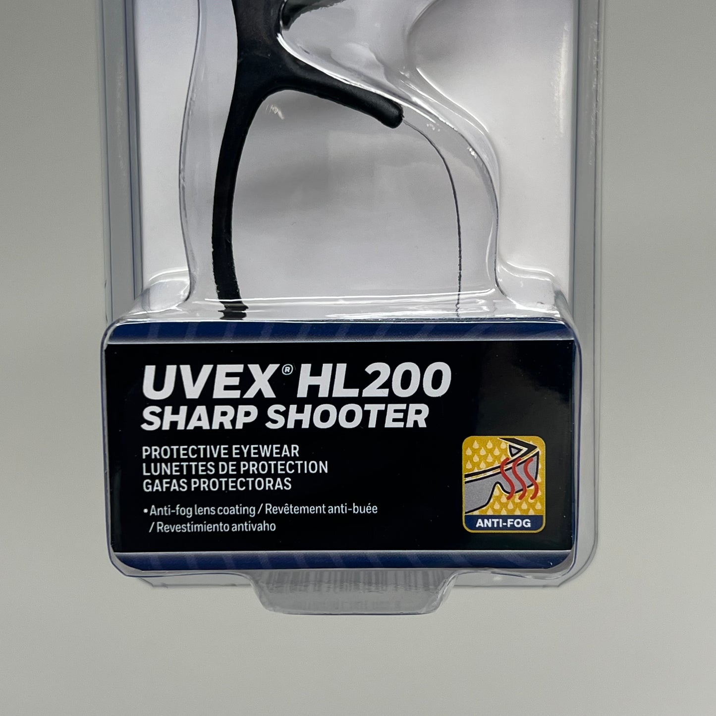 HONEYWELL (2 PACK) Uvex Sharp Shooter Protective Eyewear Youth Black HL200