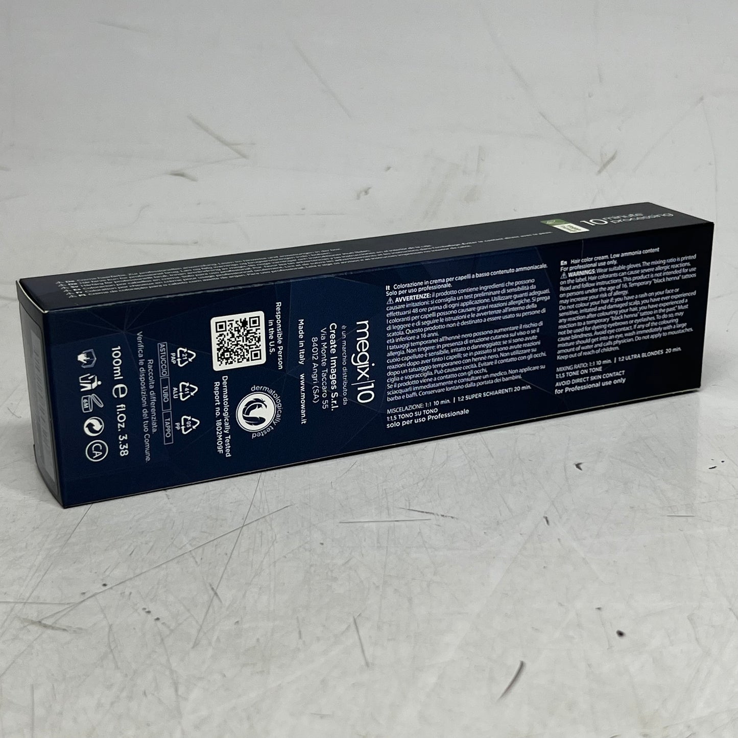 MOWAN MEGIX 10 Hair Color Cream 6.00N 3.38 fl oz.