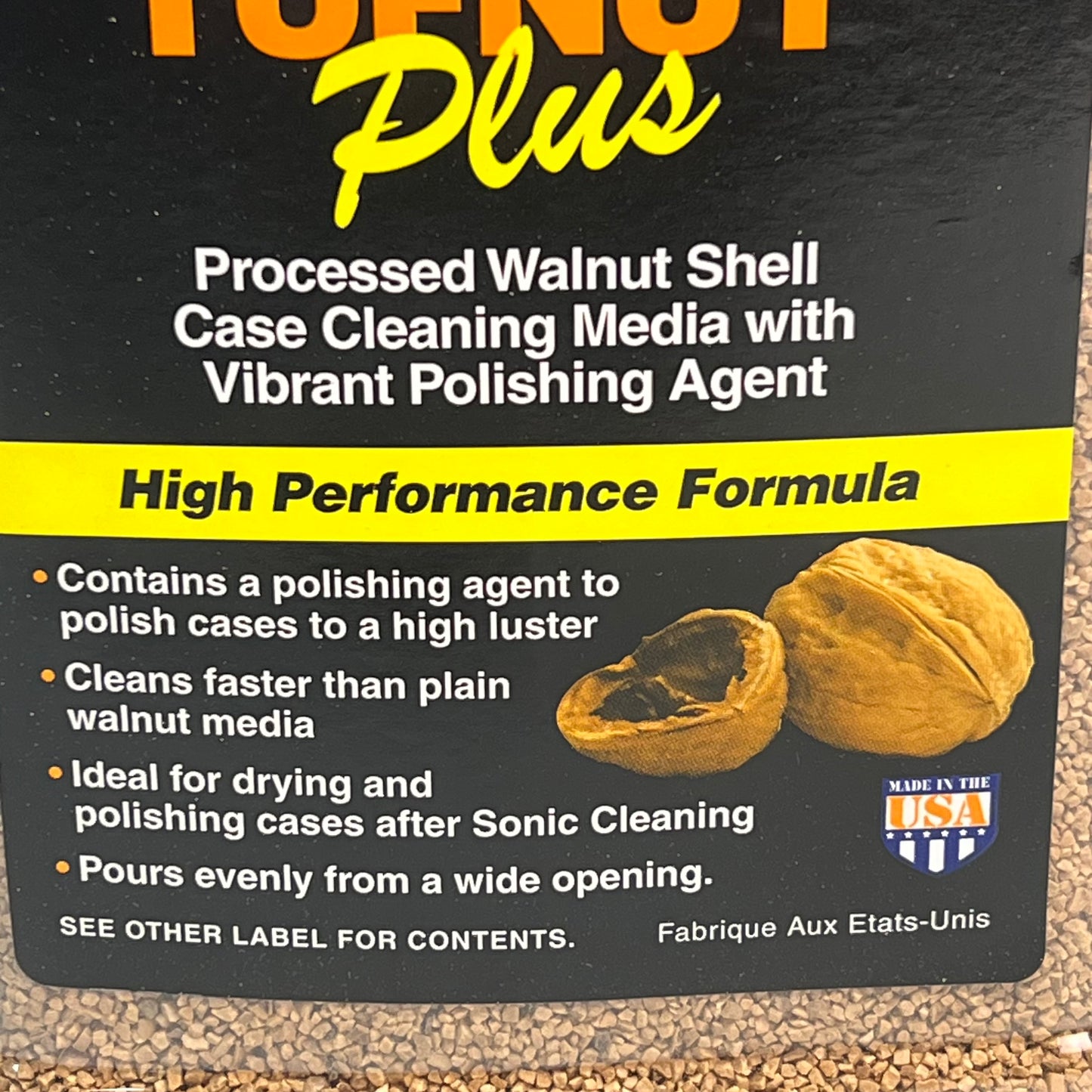 ZA@ LYMAN  Tufnut Plus Turbo Tumbler Media Shell Polishing Compound 5.75lbs 7631396
