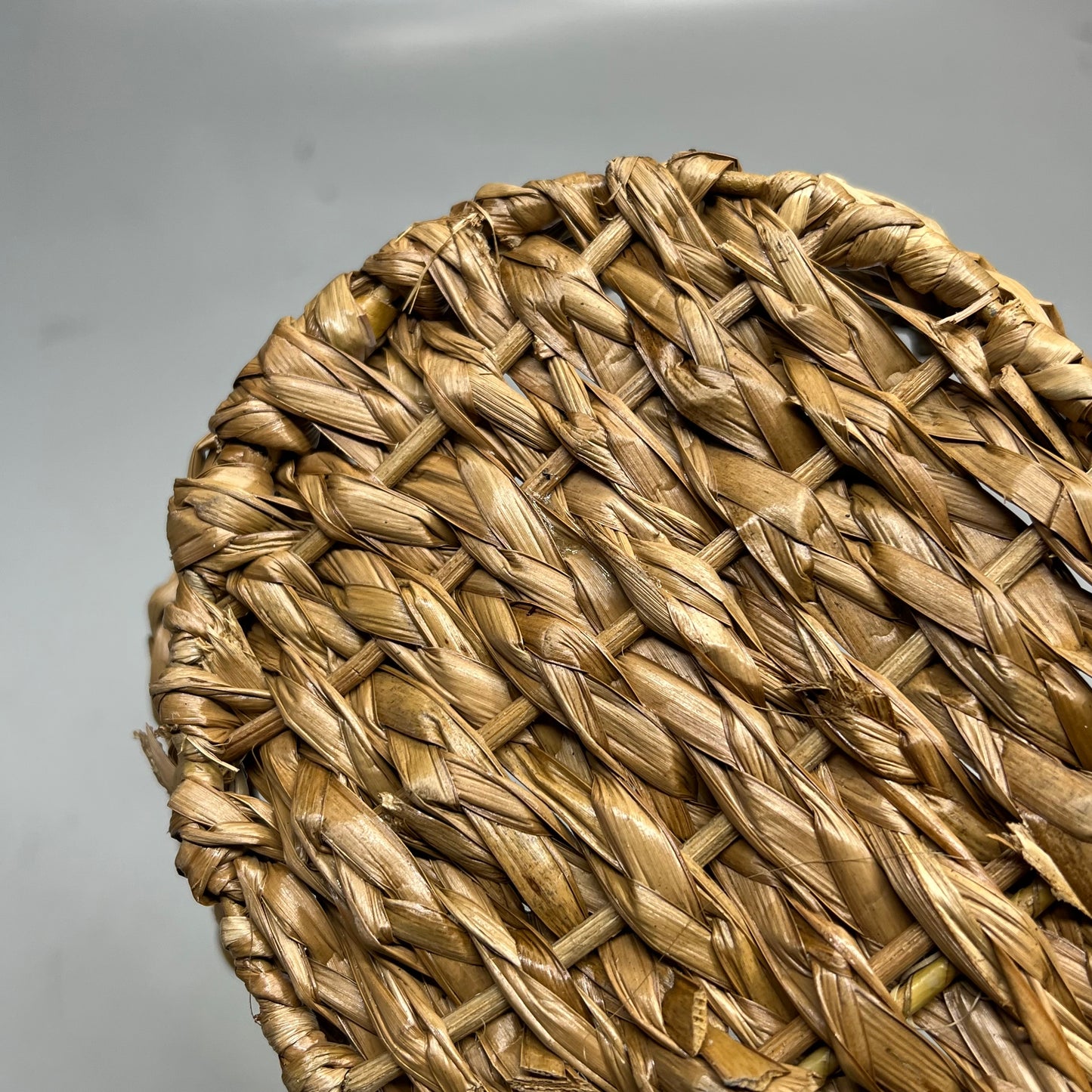 RAZ IMPORTS (PAIR) Natural Appeal Woven Beaded Baskets Set 20.25" Tan 442128