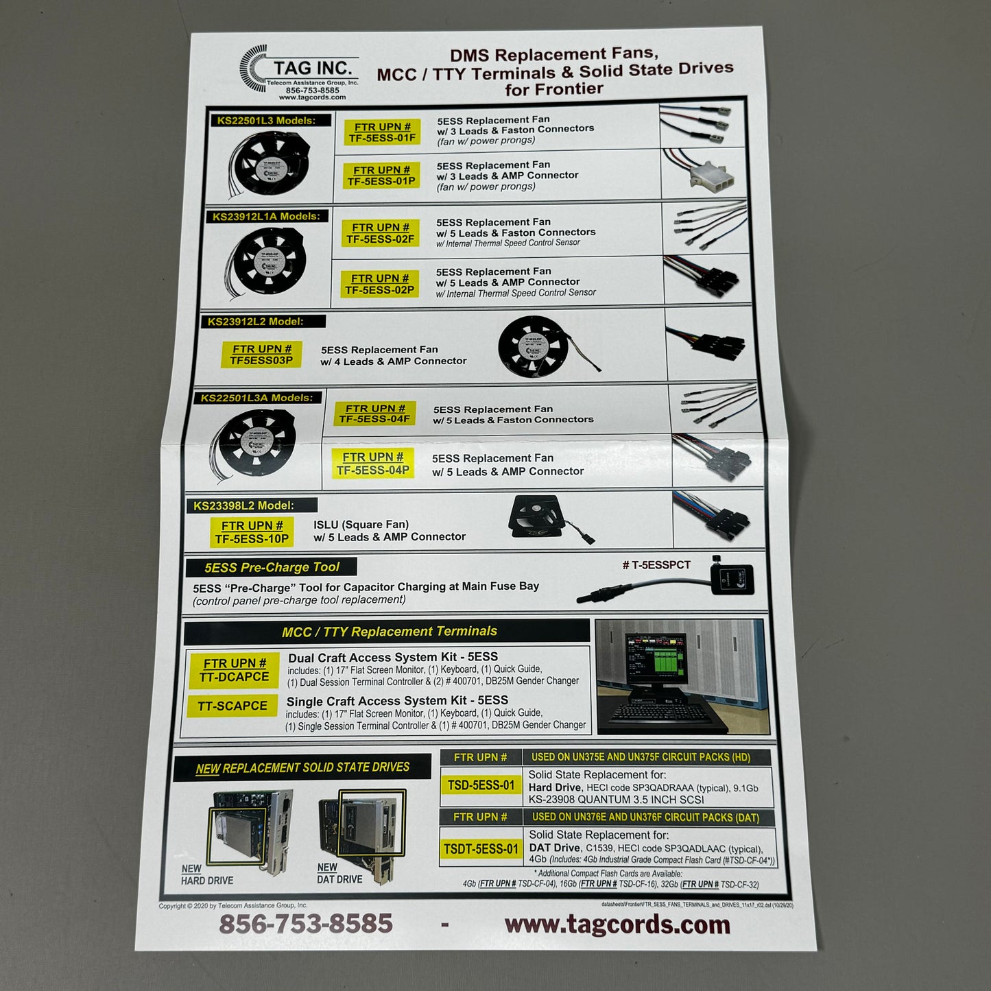 TAG INC. Single Craft Access System DMS Kit 1 TT-SCAP-DMSKIT