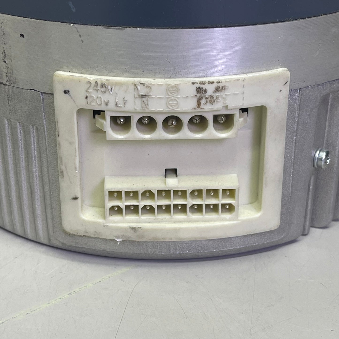 GENTEQ Drive Blower Motor 120/240V 60HZ 1PH 1HP Dark Blue & Silver 5SEA39RL V5003