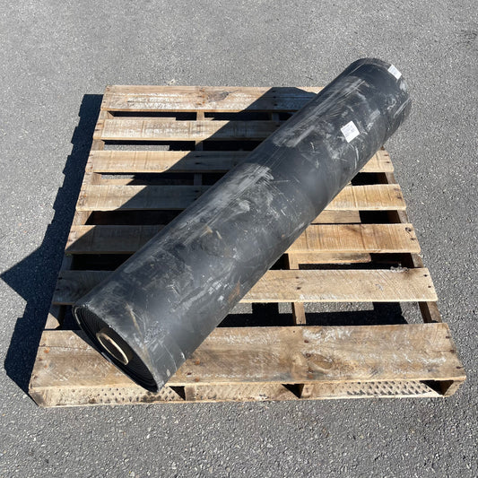 ZA@ Pallet of MIXED Rubber Flooring Roll 4’ Wide Black (AS-IS)