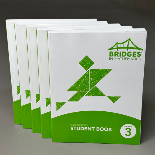 BRIDGES In Mathmatics (5 PK!) Second Edition Student Book Grade 3 11" x 8 1/2"