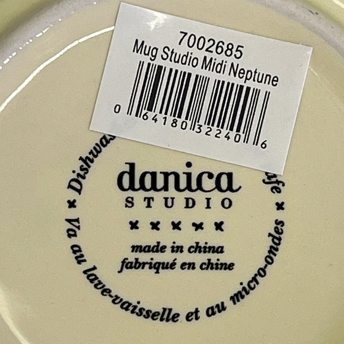 DANICA STUDIO (3 PACK) Stoneware Neptune Midi Studio Mug 11oz Multicolor 7002685