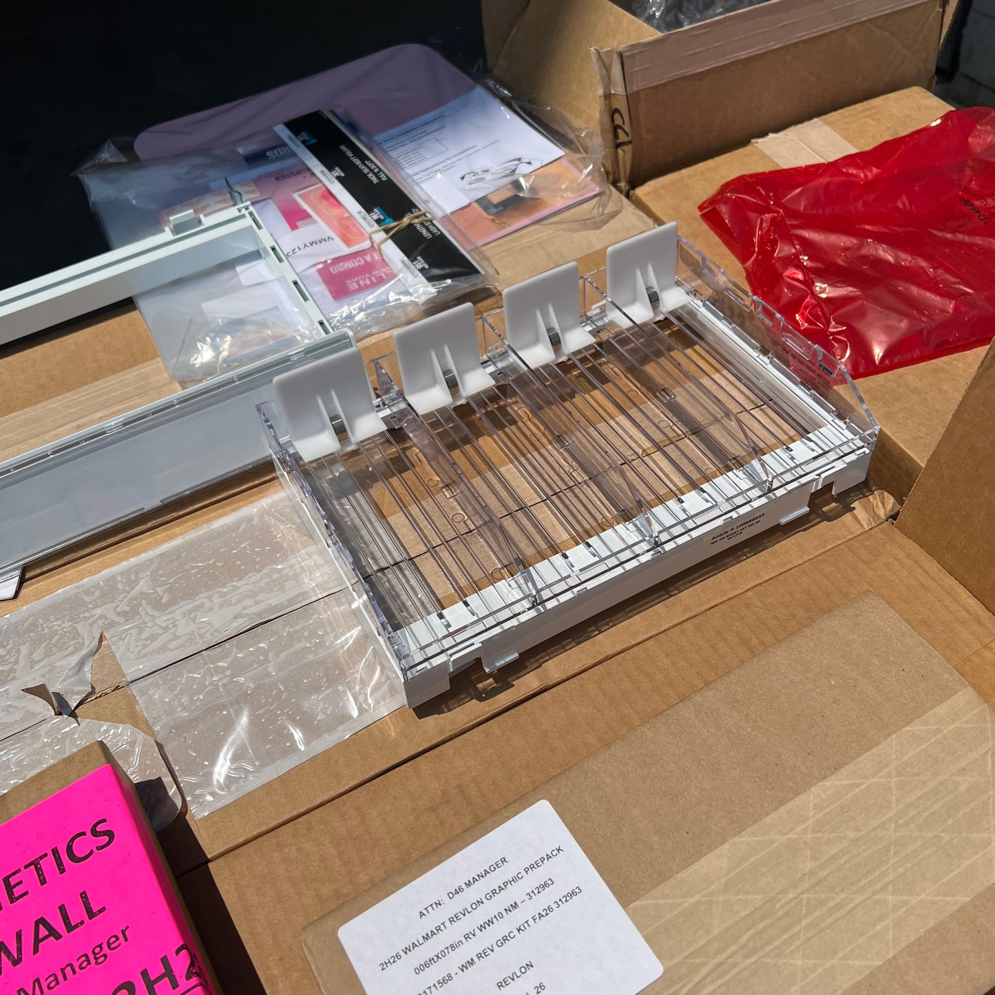 ZA@ Pallet of MIXED Assorted Makeup Displays (AS-IS)