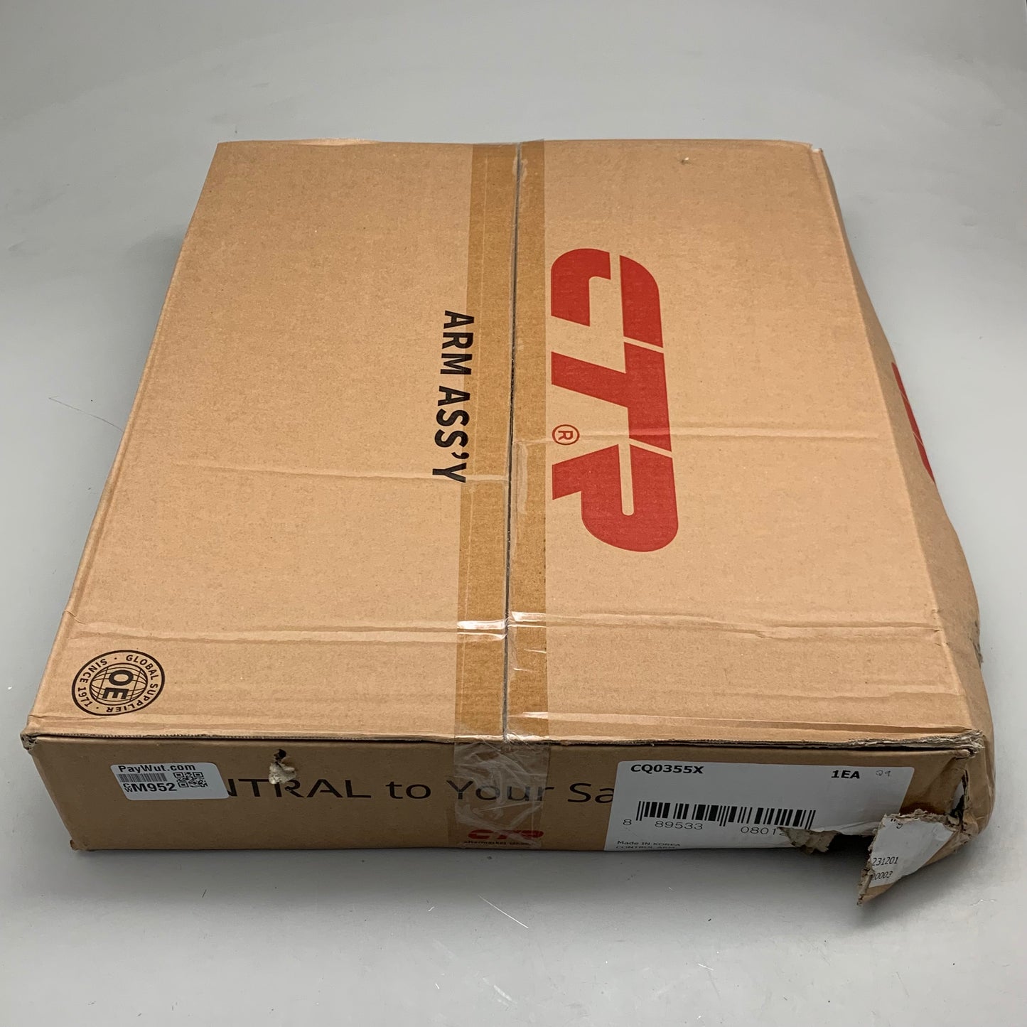 CTR Front Right Lower Control Arm and Ball Joint Assembly for Hyundai & Kia CQ0355X