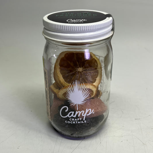 CAMP CRAFT COCKTAILS The Old Fashioned Basecamp Beverage Kit In A Jar BB 10/26