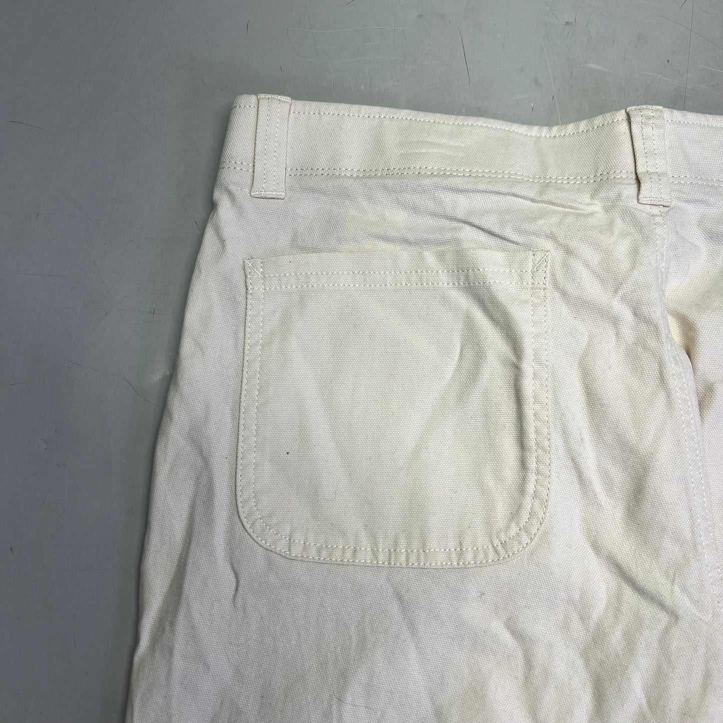 HAGGAR Work To Weekend Everyday Pant Straight Fit Men's Sz 36W X 30L 107 Natural