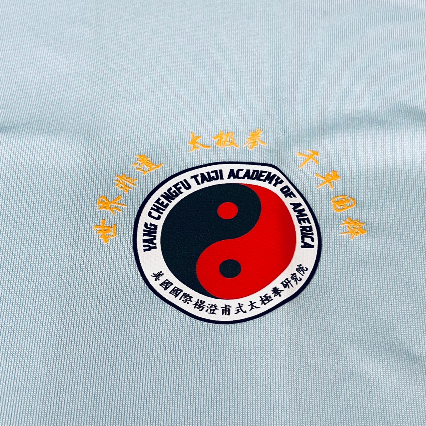 NCCCAF Yang Chengfu Academy of America Blue Uniform Set Unisex L Light Blue