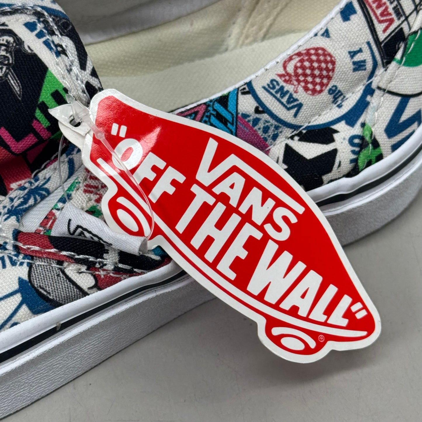 VANS "I Love My Vans" Off Walls Slip-On Women's 5.0 Men's 3.5 Multicolor Pattern