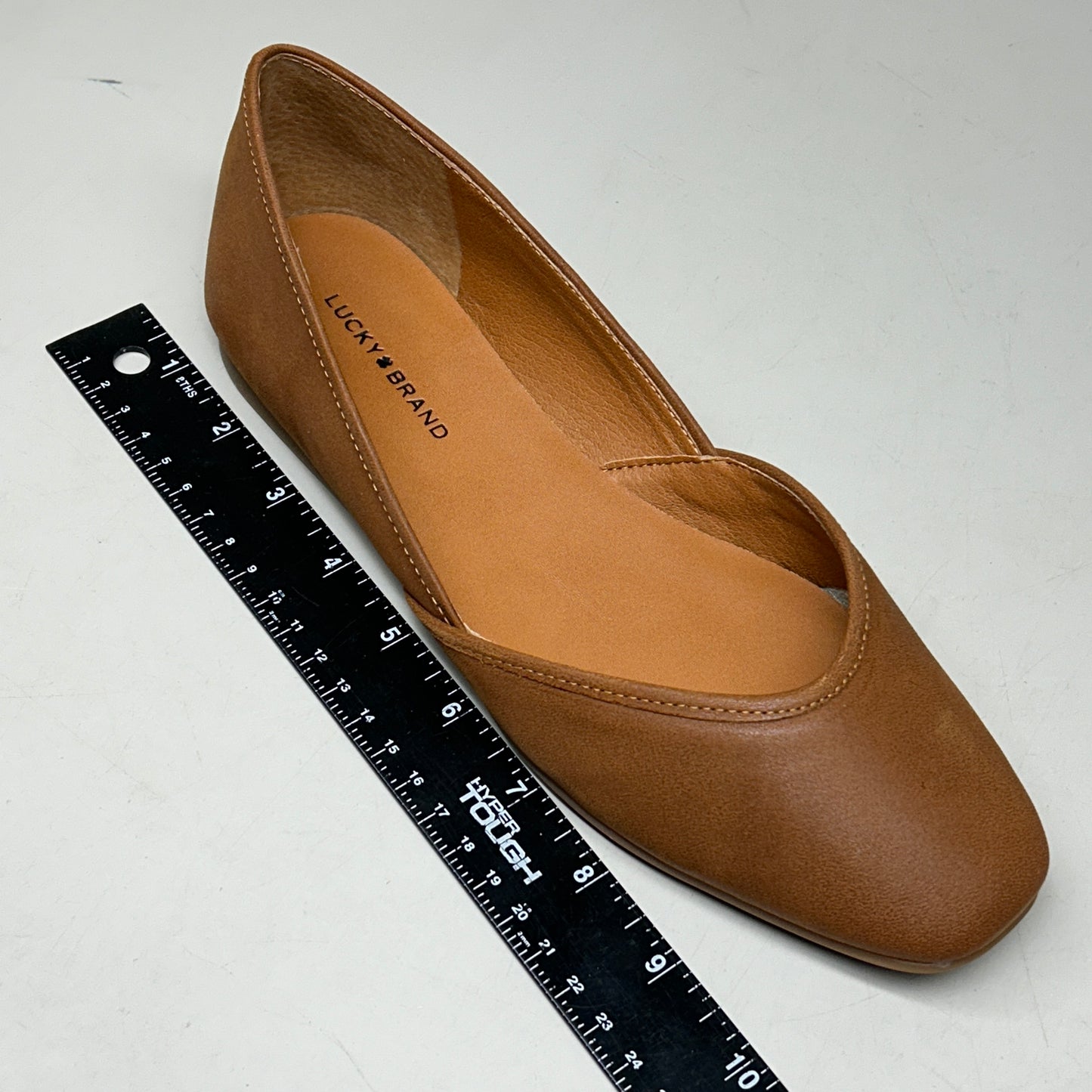 LUCKY BRAND Ameena Flat Umber Womens sz 8.5 (Damaged Box)