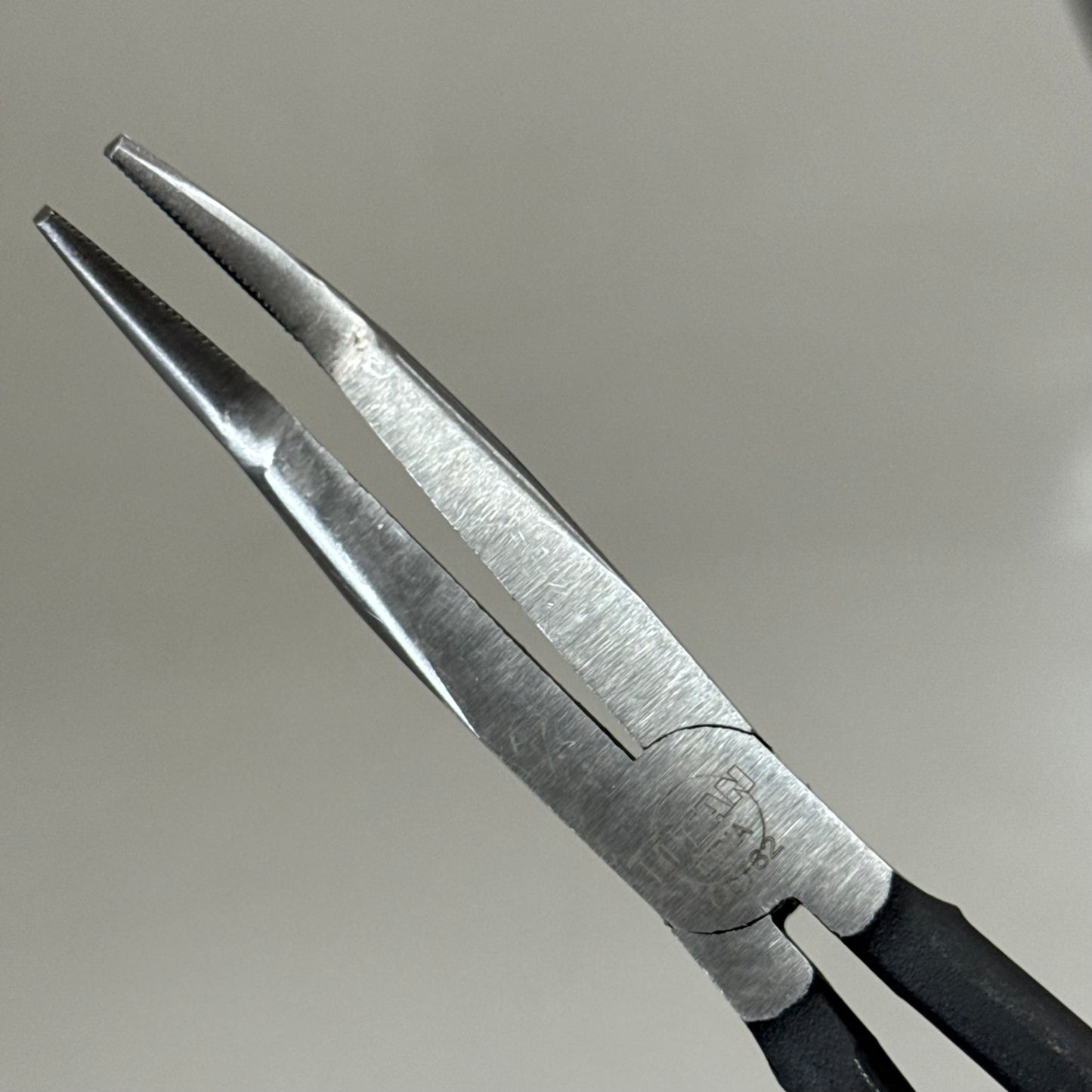 TITAN (3 Piece) Long Handle Plier Set Straight/45/90 Long Nose 16 Inch Red 60787