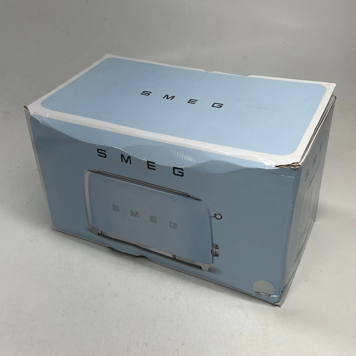 SMEG 50's Style 4 Slice Toaster Powder Coated 15.5"x8"x8.5" Chrome TFS02SSUS