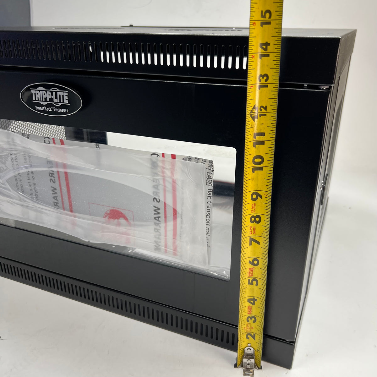 TRIPP-LITE Smartrack 6u Switch-depth Wall-mount Rack Enclosure Cabinet Sz 23.5"L x 18"W x 14.5"H - Black SRW6UG