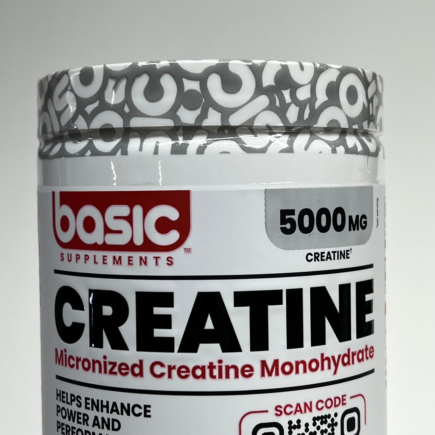 BASIC Creatine Monohydrate Increase Muscle Mass Unflavored 10.6oz BB 05/27