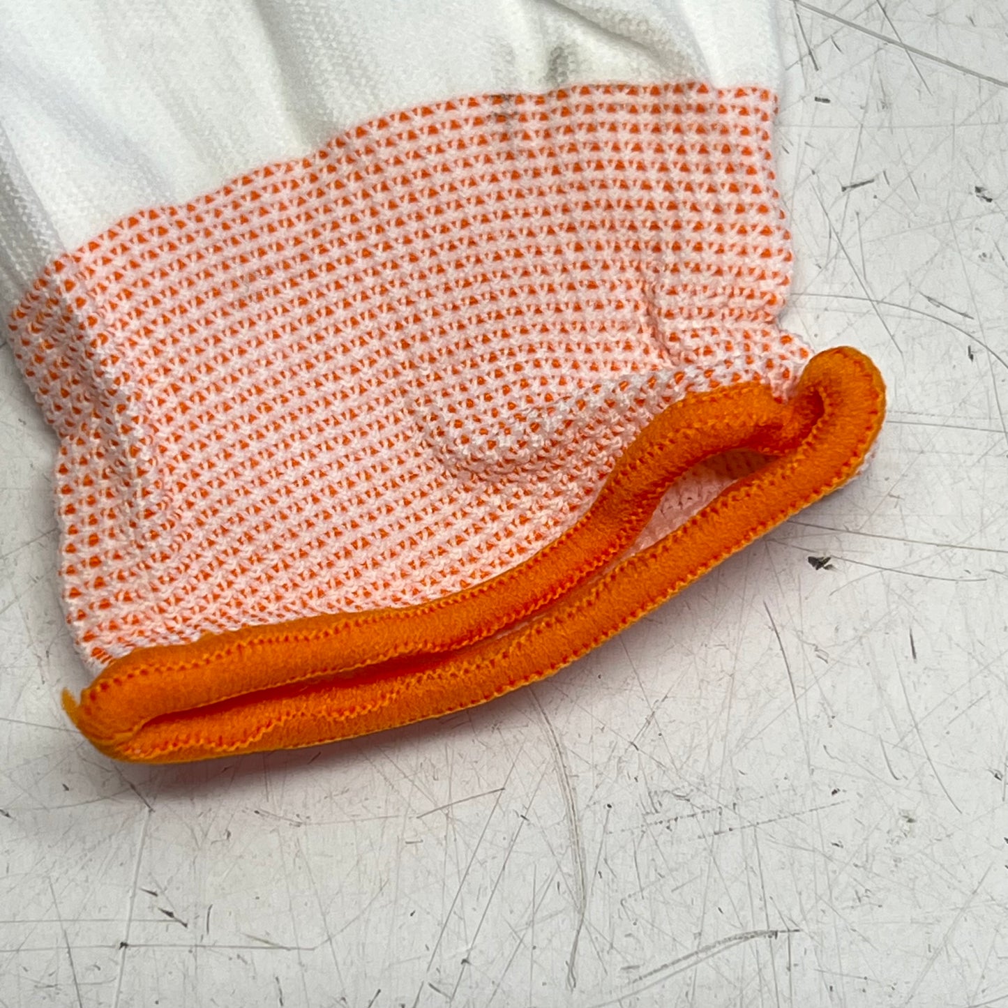 PURUS INTERNATIONAL (20 PAIRS) Pure Touch Glove Liners Unisex Sz M Orange 1095