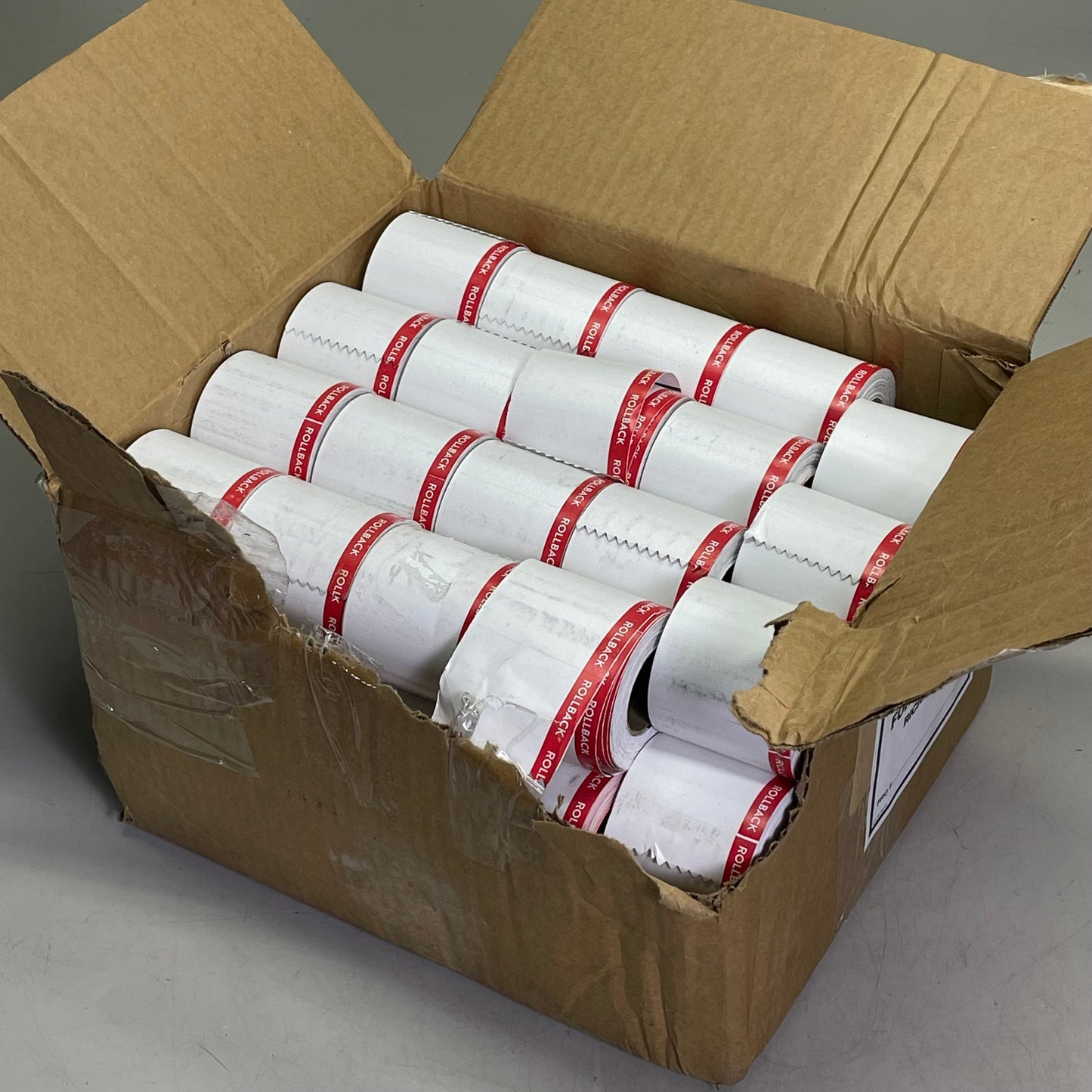 WALMART (60 ROLL PACK!) Rollback UPC Non-Adhesive Labels 2.5" x 1.25"