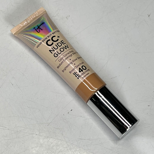 IT COSMETICS Cc+ Nude Glow Lightweight Foundation W/ Spf 40 1.08oz Light Medium