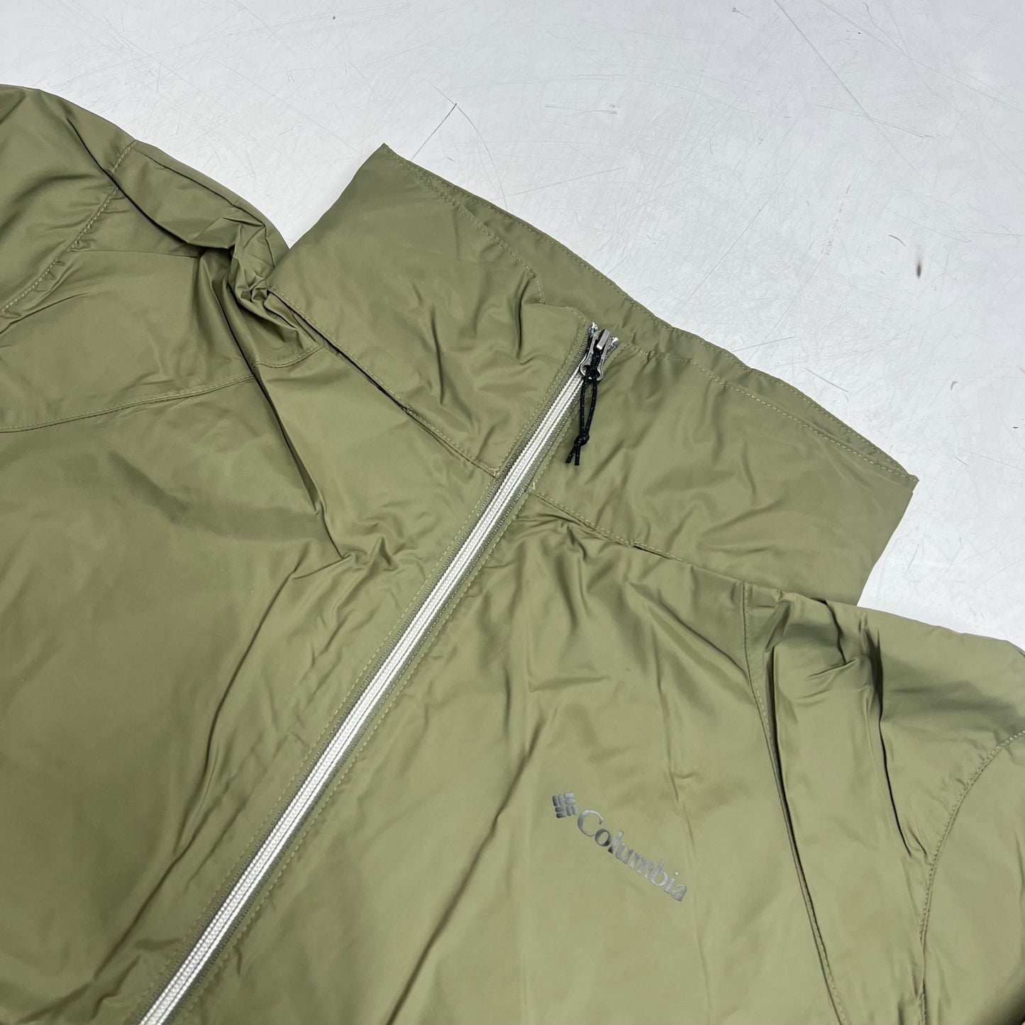 COLUMBIA Switchback Iv Omni-shield Jacket Women's Sz 3X Stone Green WW5776-397