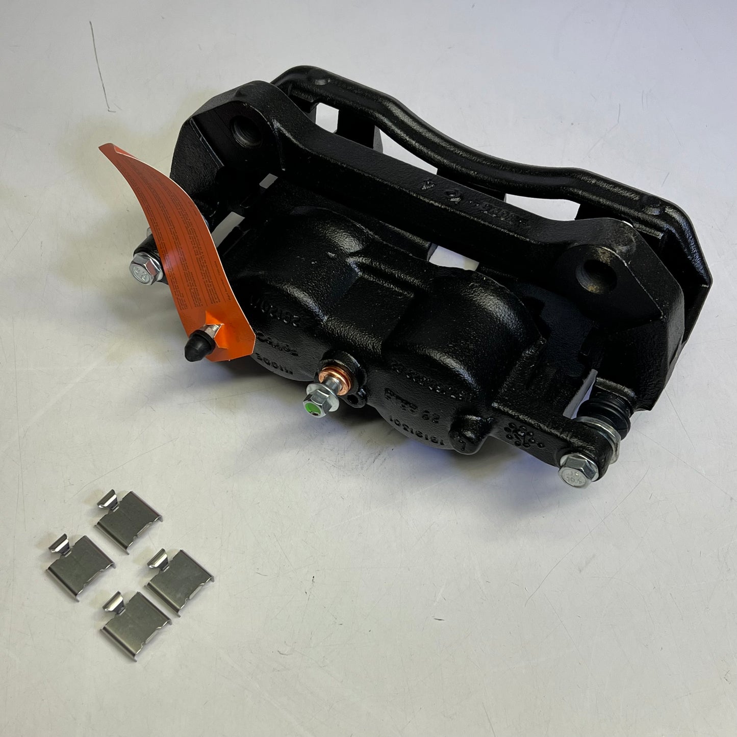 ADAPTIVE ONE Napa Brake Caliper Dual Piston Floating Remanufactured Black 2764XB