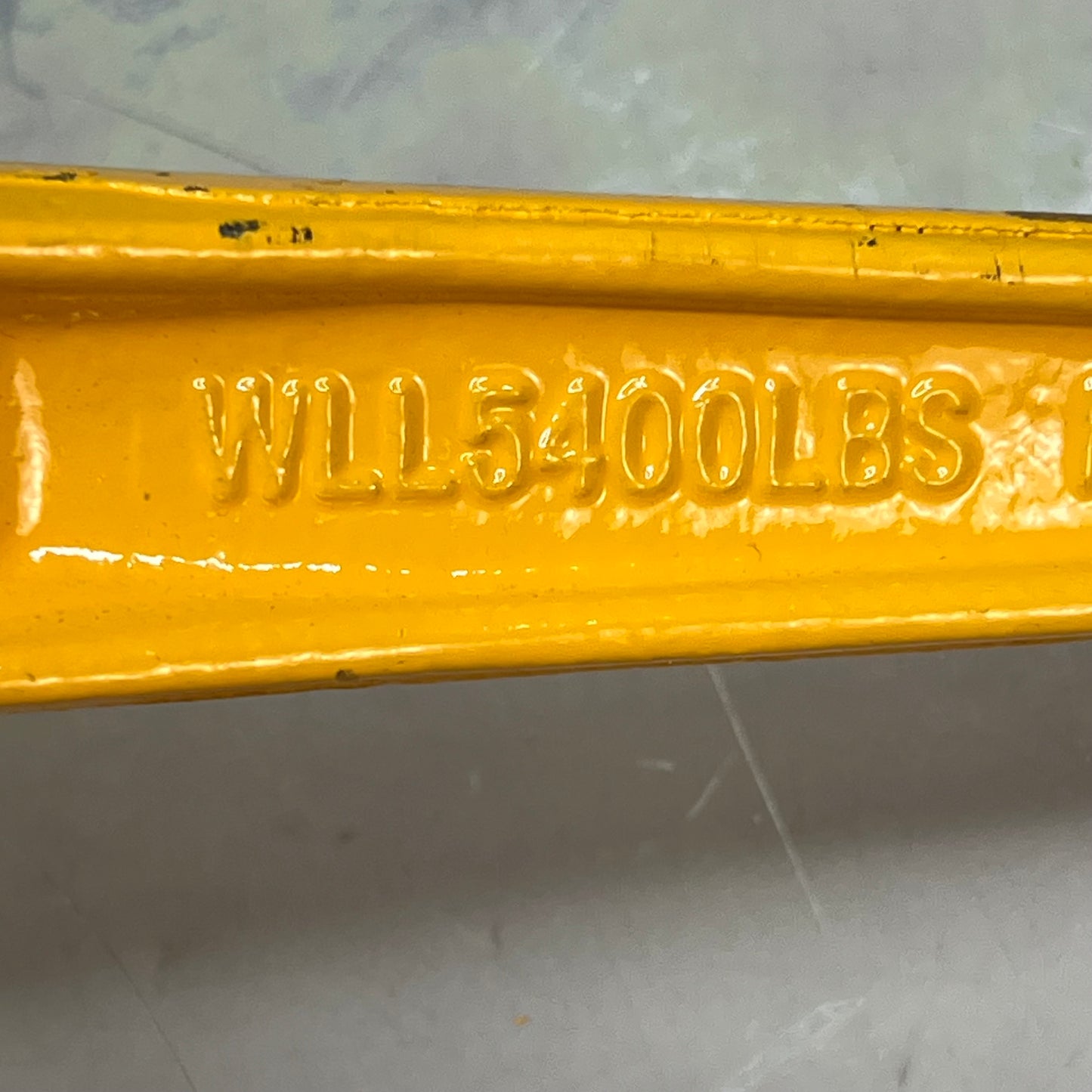 KINGCHAIN Ratchet Type Load Binder W/ Grab Hooks  5/16"-3/8" 5400lbs (Used)