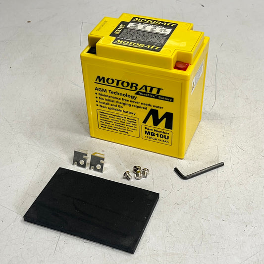 MOTOR BATT Quadflex Patented 4 Terminal Battery  12V 238 Amp MCA MB10U