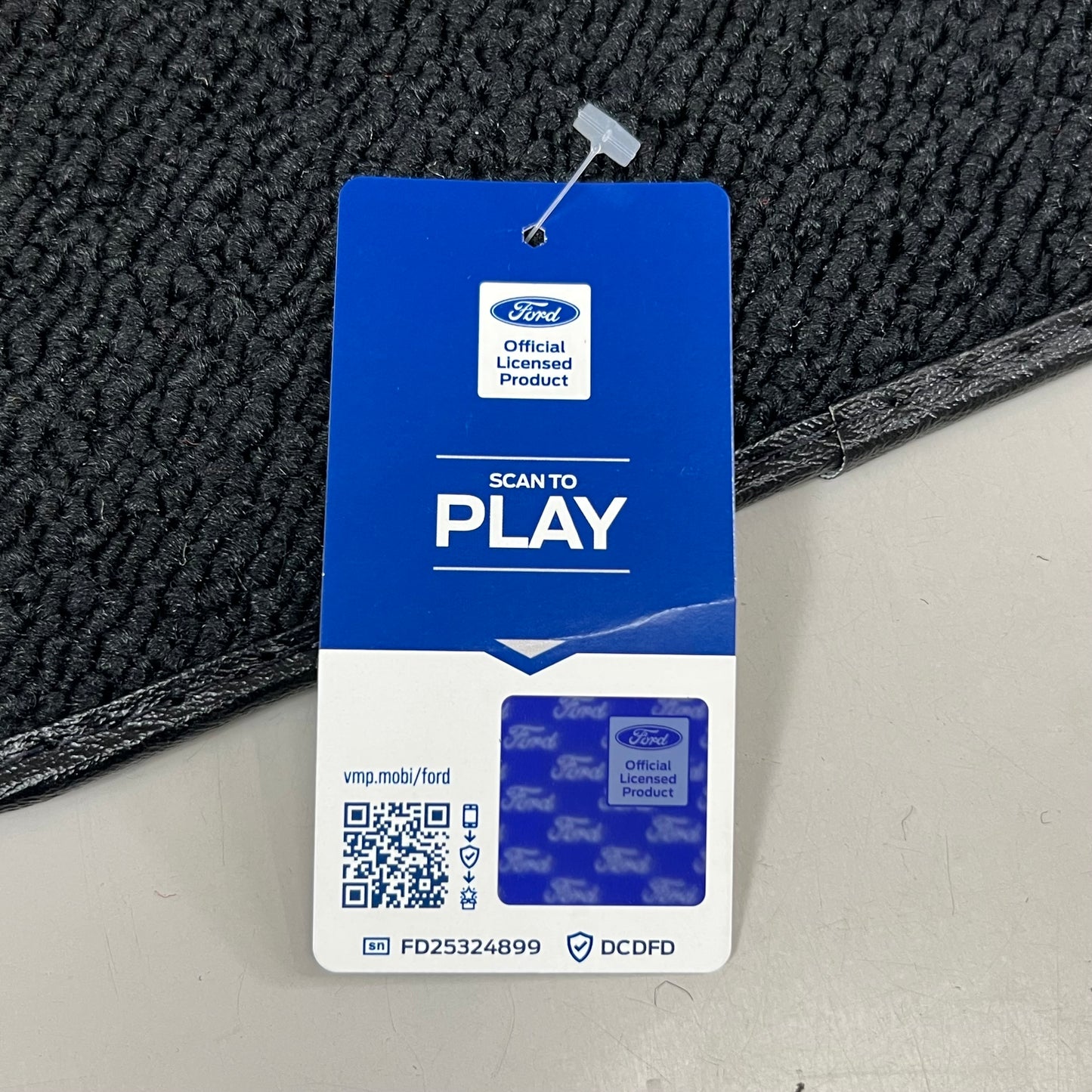 FORD (2Pack) Floor Mat Set For Ford F1  20"x15" 2487240-261