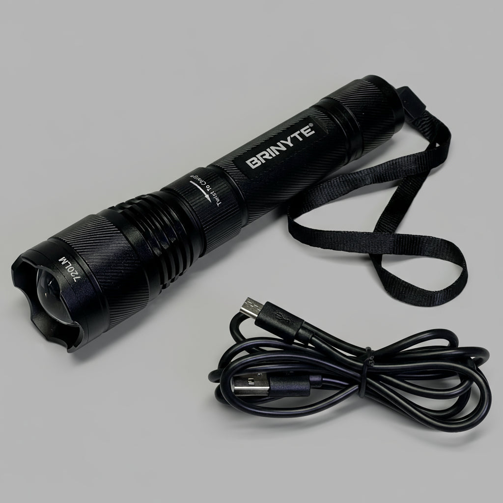 NAPA Rechargeable Flashlight 720 Lumens Work Light 85-912