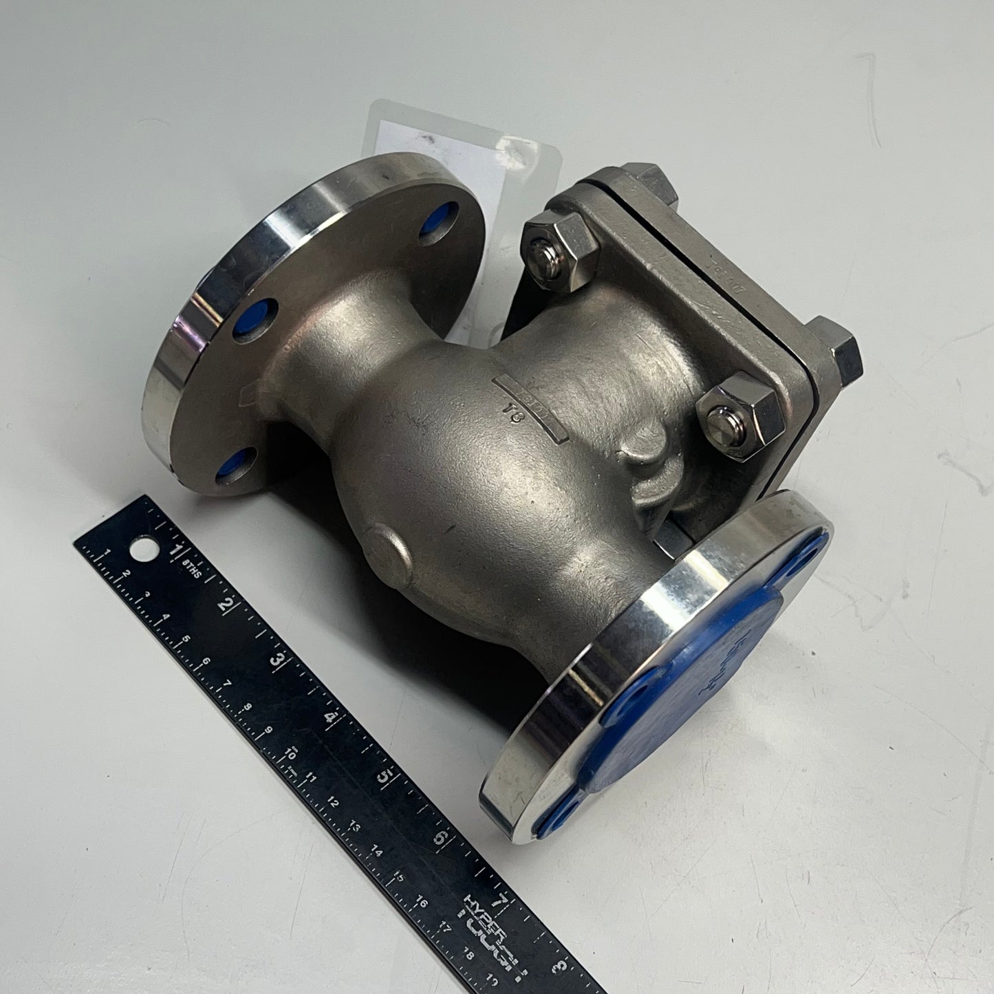 ALOYCO CF8M Swing Check Valve Class 150 316/PTFE Trim  1-1/2" Chrome 377