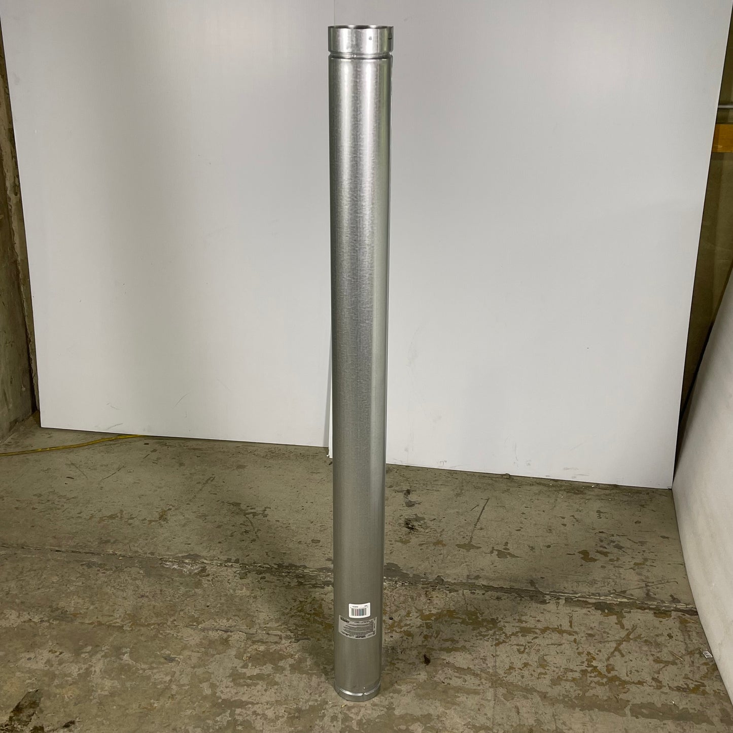 SELKIRK (6-Pack) Duravent Locktab Double Wall Round Gas Pipe 4" Dia x 5' L Steel 4RV5