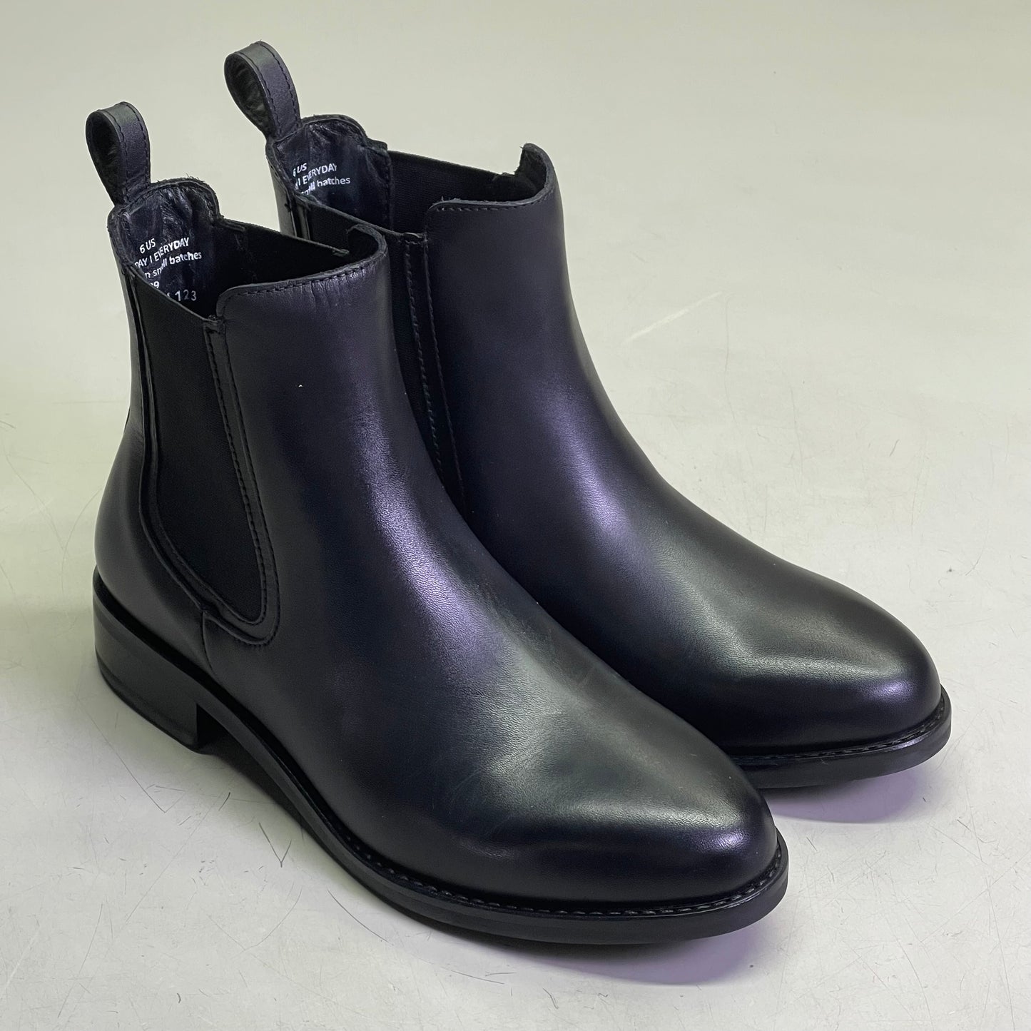 THURSDAY BOOT CO. Duchess Boot Women's 6 Black Leather DCSBPA6